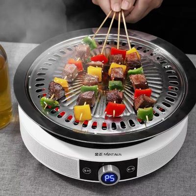 ピエゾ電気陶器式点火電動ポータブルインダクション炊飯器 タッチ制御