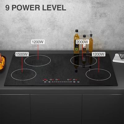 滑らかなセラミッククックトップ電気インダクションクッキング 2200W ホットポットと放射性調理用