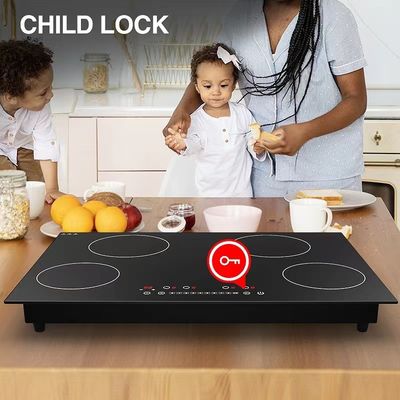 滑らかなセラミッククックトップ電気インダクションクッキング 2200W ホットポットと放射性調理用