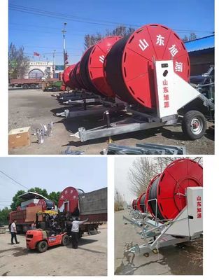 11kw 農地灌輸設備 スプリンクラー スプレーホース リール灌輸機械