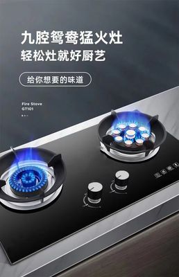 電子点火 9 燃焼器用 二重ストーブ 天然ガスとLPG家庭用キッチン