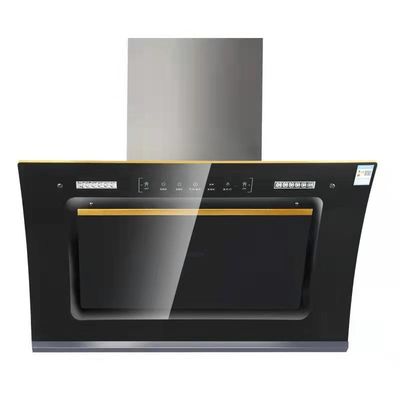 CE キッチン用機器用 90cm ヨーロッパ型銅モータータッチ制御 ガラスレンジフード