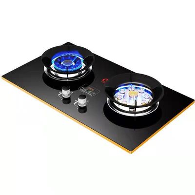 デスクトップ 組み込み 2 燃焼器 ガスストーブ 太陽光電子装置用にカスタム