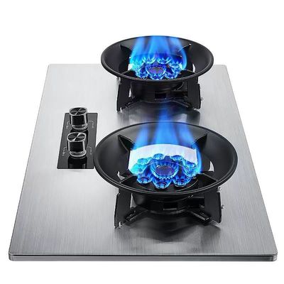自動点火ガラス 2 燃焼器 テーブルトップ セラミック 表面ガスストーブ 家用炊飯器