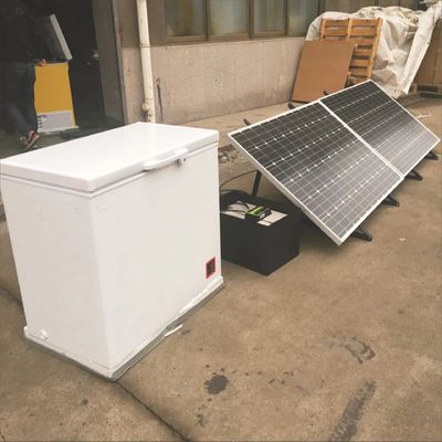 エネルギー節約 太陽光発電の冷蔵庫 冷蔵庫 450*410*655 インチ 寸法