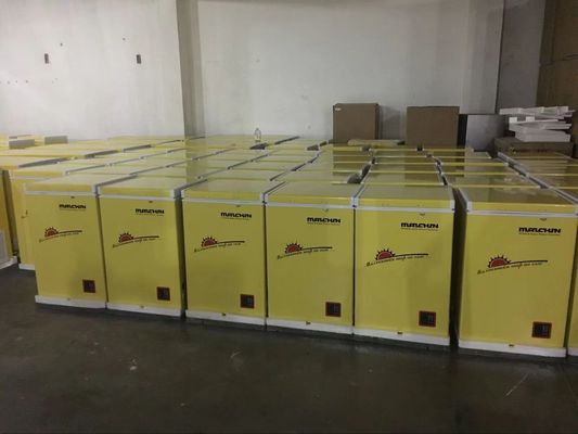 エネルギー節約 太陽光発電の冷蔵庫 冷蔵庫 450*410*655 インチ 寸法