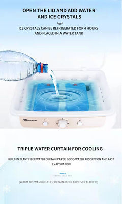 8000 空気体積と3レベル調整可能なAC産業用冷却器蒸発機