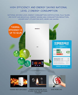 20KW 天然ガスの壁掛けボイラー 家庭用暖房用 ステンレス鋼材