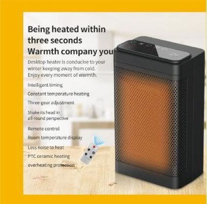 オーバーヒート保護 庭やオフィスデスクトップの急速な加熱のための電気ヒーターファン