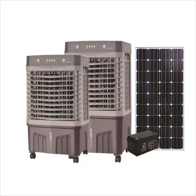 スイッチ制御付き60L太陽光発電産業用モバイルポータブル蒸発式冷却機