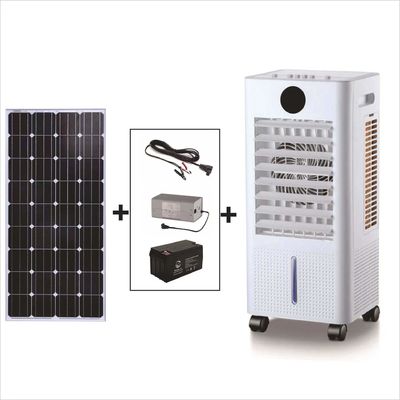 スイッチ制御付き60L太陽光発電産業用モバイルポータブル蒸発式冷却機