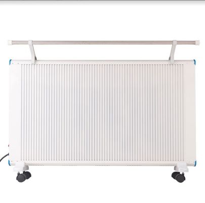 2000W ホワイトポータブルヒーター リビングルーム用電気赤外線炭素結晶パネルヒーター