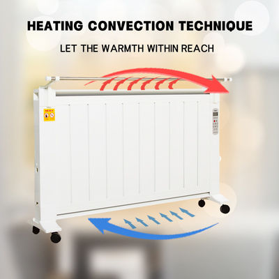 QN-2000 壁掛け炭素繊維赤外線コンベクションヒーター 2000W