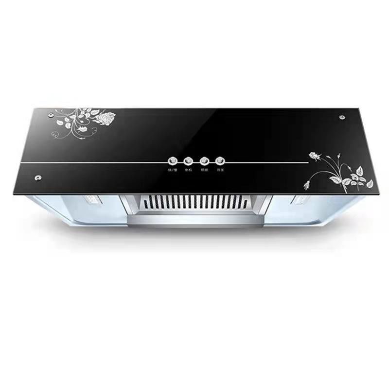 CE キッチン用機器用 90cm ヨーロッパ型銅モータータッチ制御 ガラスレンジフード
