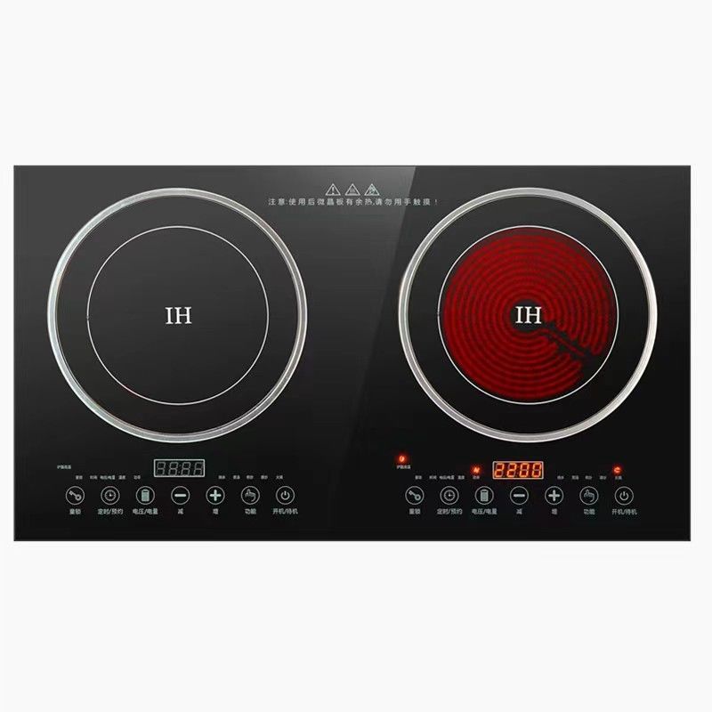 2 燃焼皿 ガスストーブ と 電気 の 二重 ストーブ キッチン 調理 用 の インダクション 炊飯器