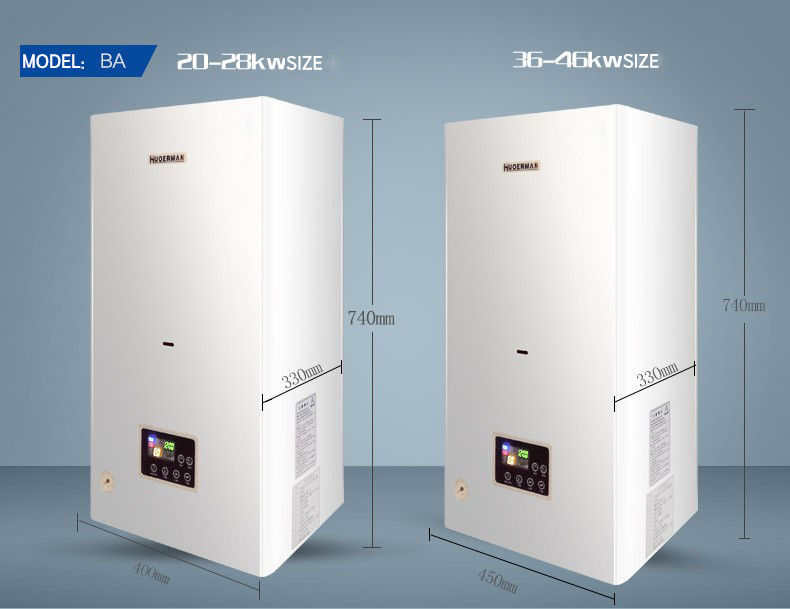 シルクスクリーン印刷 24000W ガスの壁掛けボイラー